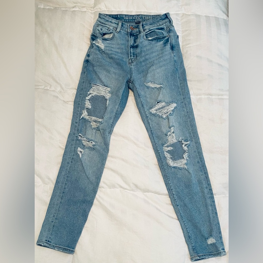 American Eagle Stretch Double Zero Regular Jeans,… - image 1